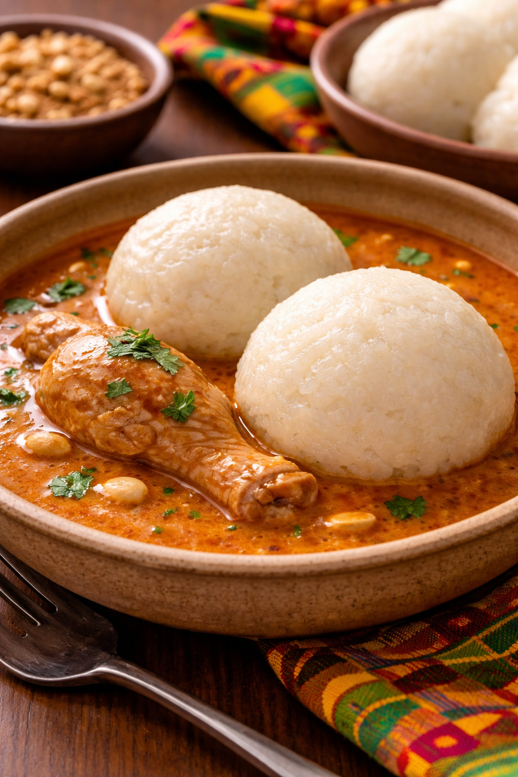 Ghanaian Rice Balls Omo Tuo Recipe