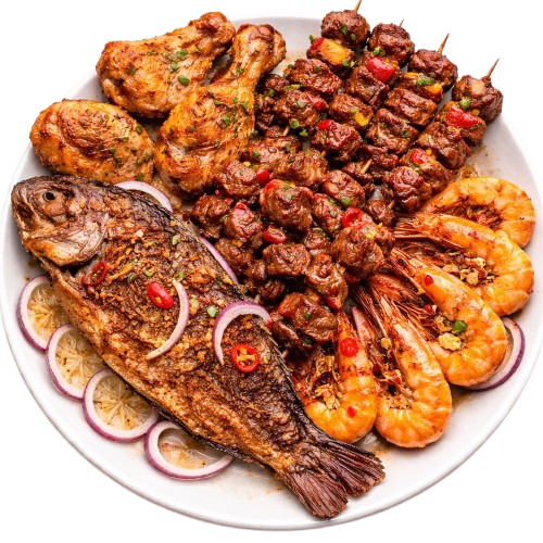 Ghanaian Meat, Fish & Poultry Dishes